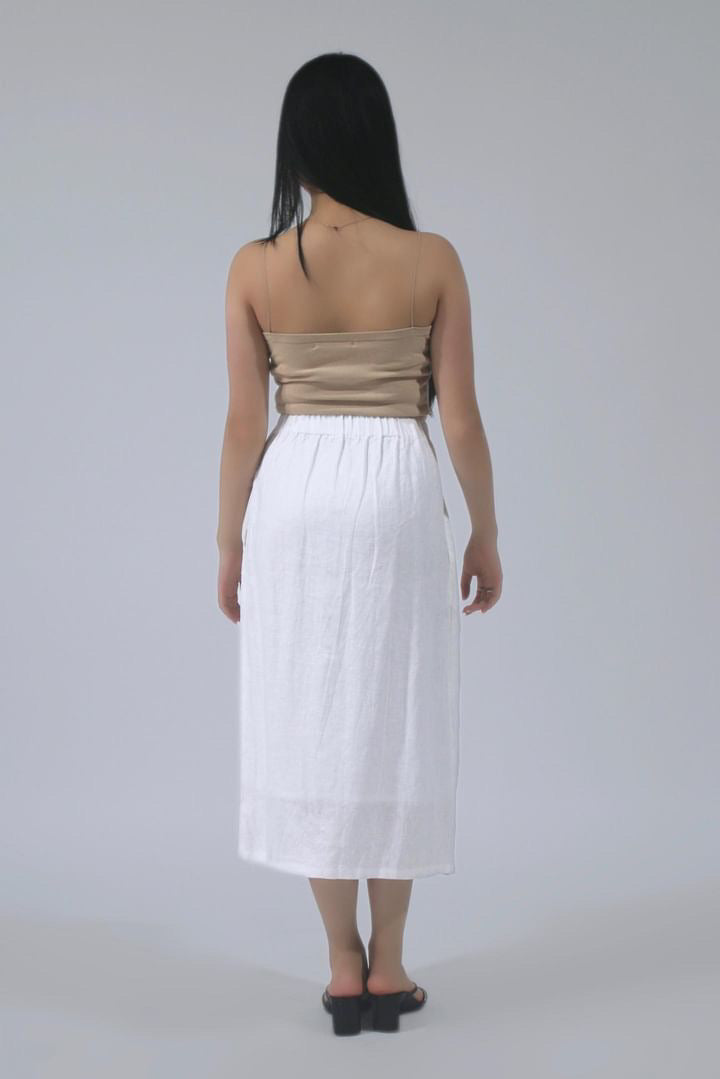 Christine 100% Linen Skirt