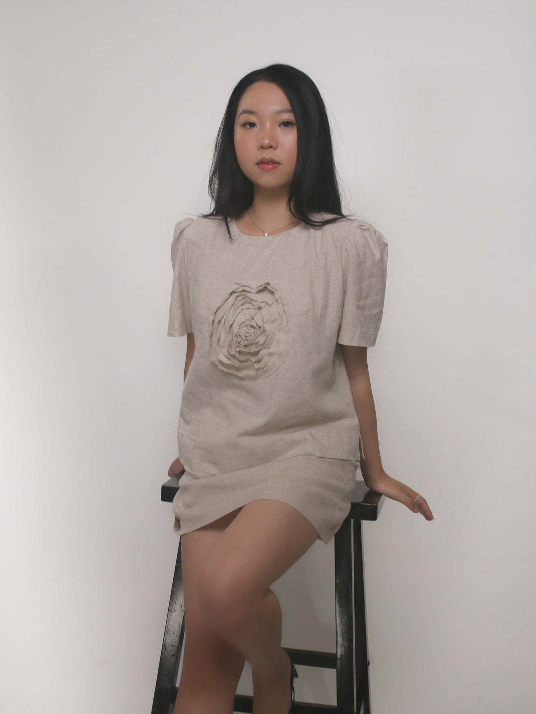 Roselyn 100% Linen Blouse