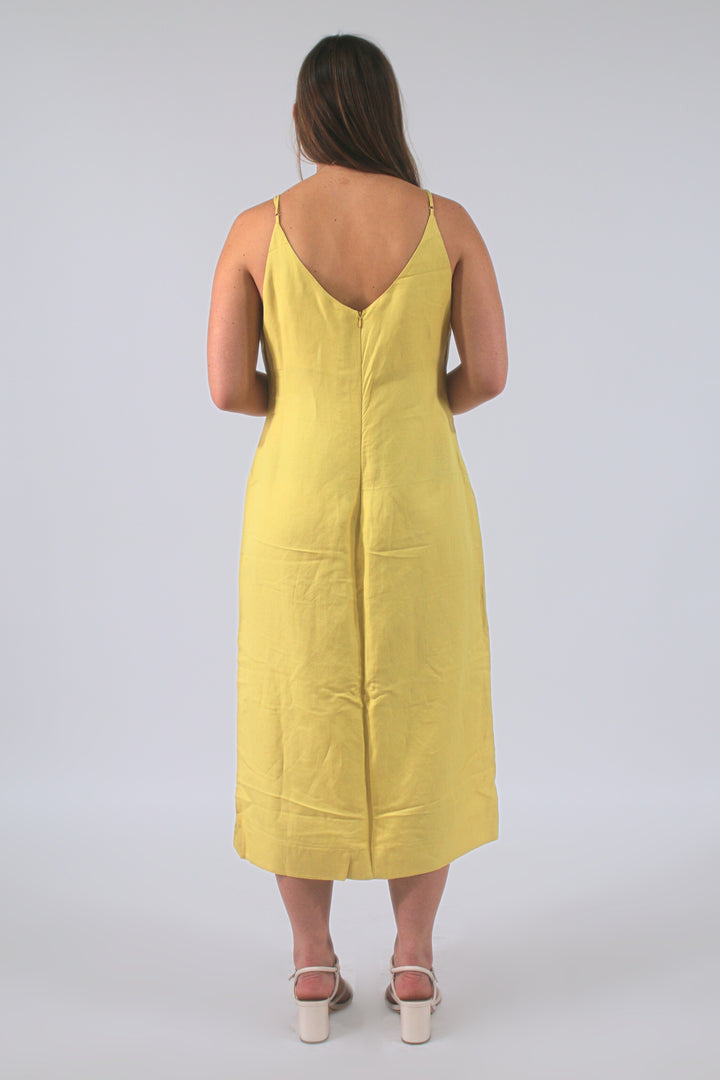 All Bodies 100% Linen Maxi Dress