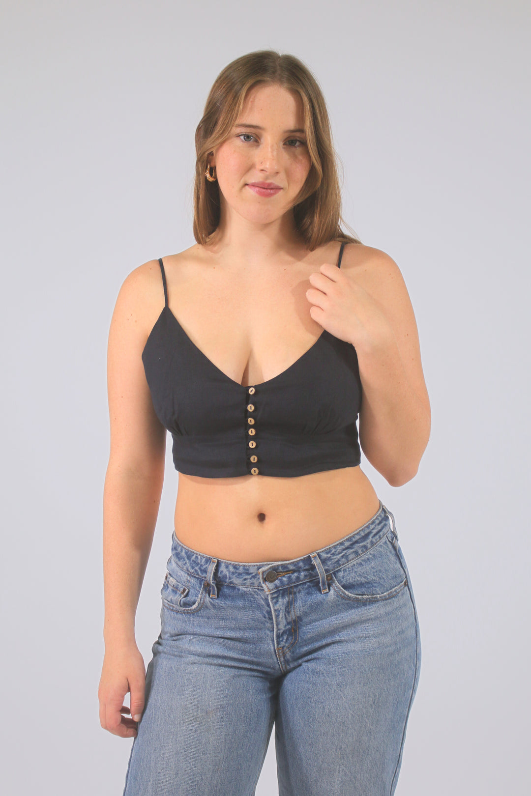 All Bodies 100% Linen Bralette