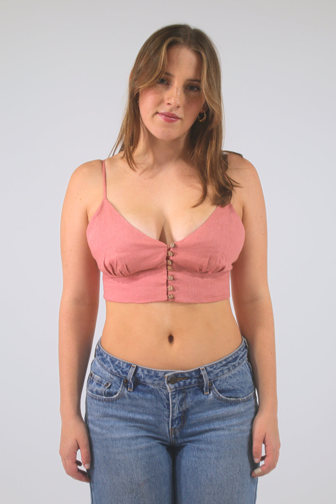 All Bodies 100% Linen Bralette