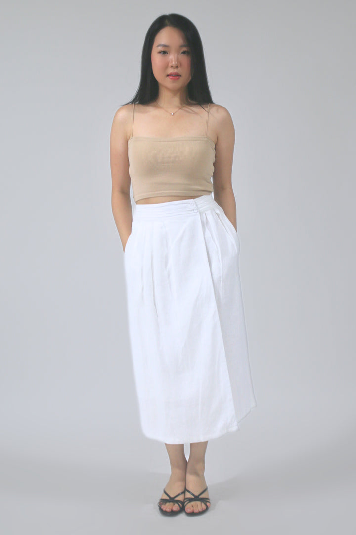 Christine 100% Linen Skirt