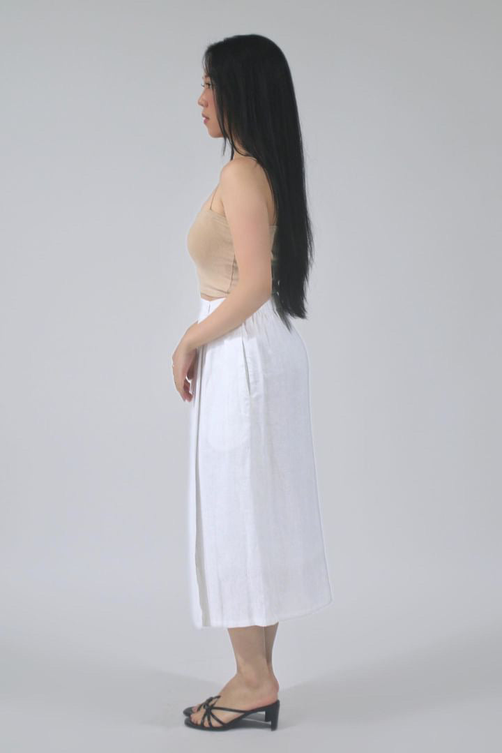 Christine 100% Linen Skirt