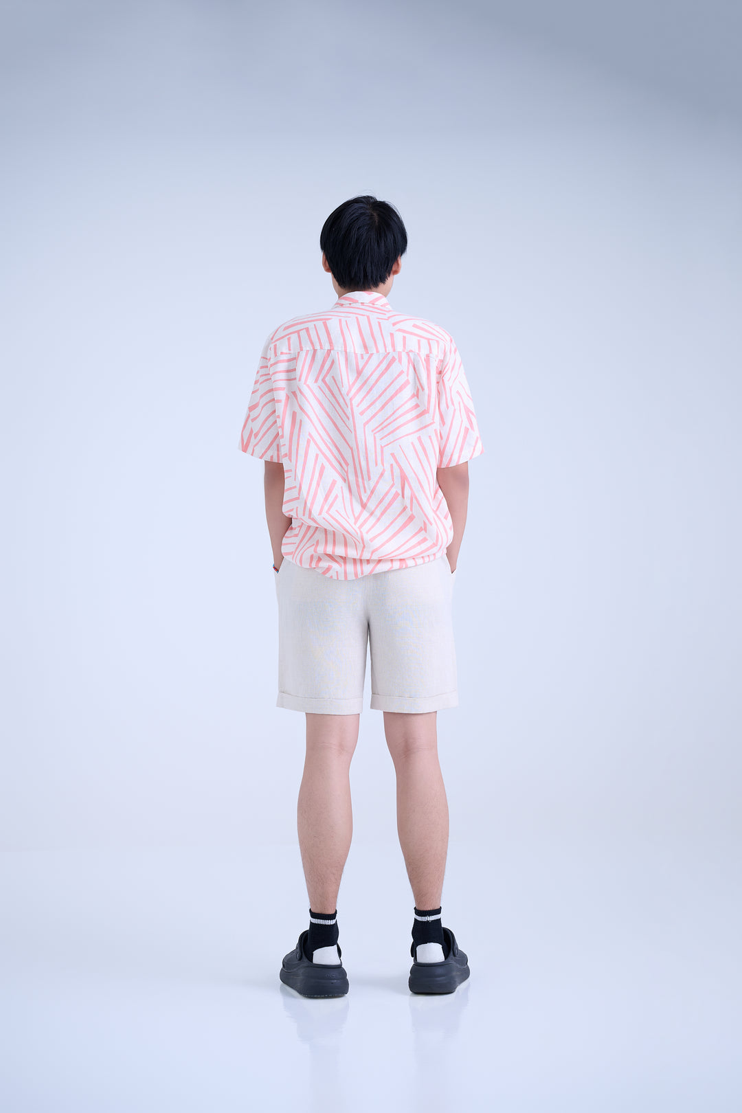 Men's 100% Linen Polo