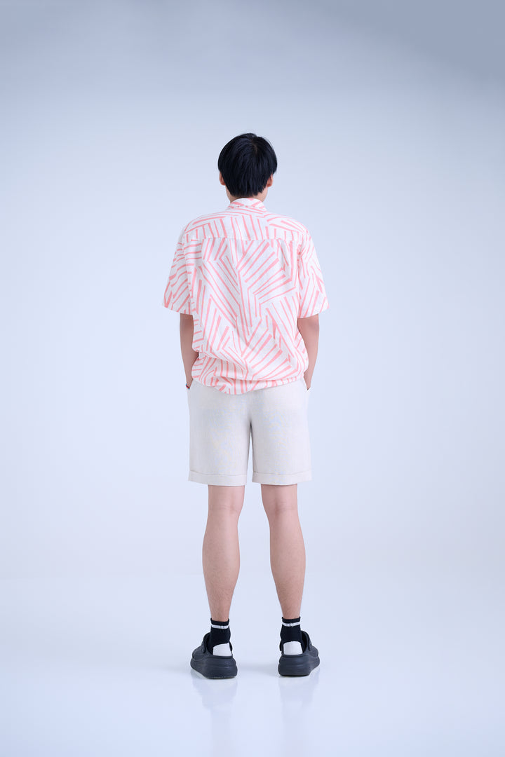 Men's 100% Linen Polo