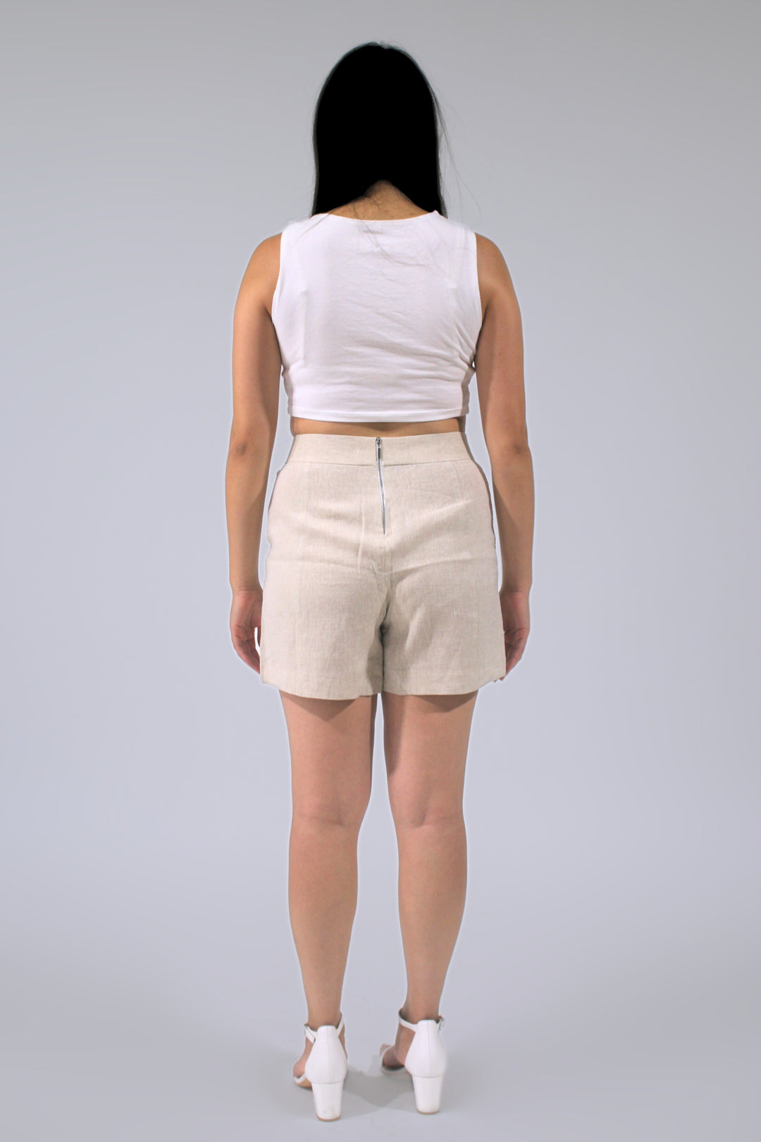 Diana 100% Linen Shorts