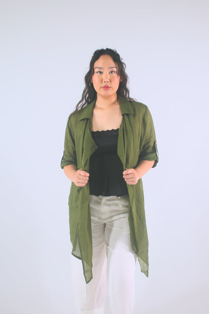 Fiona 100% Linen Cardigan