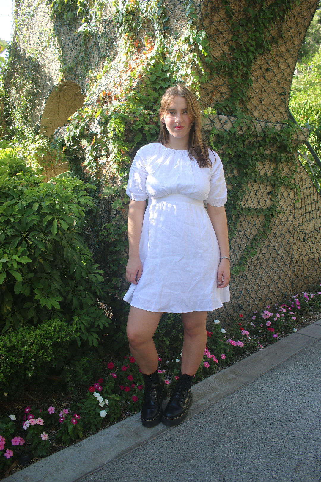 Pauline 100% Linen Dress