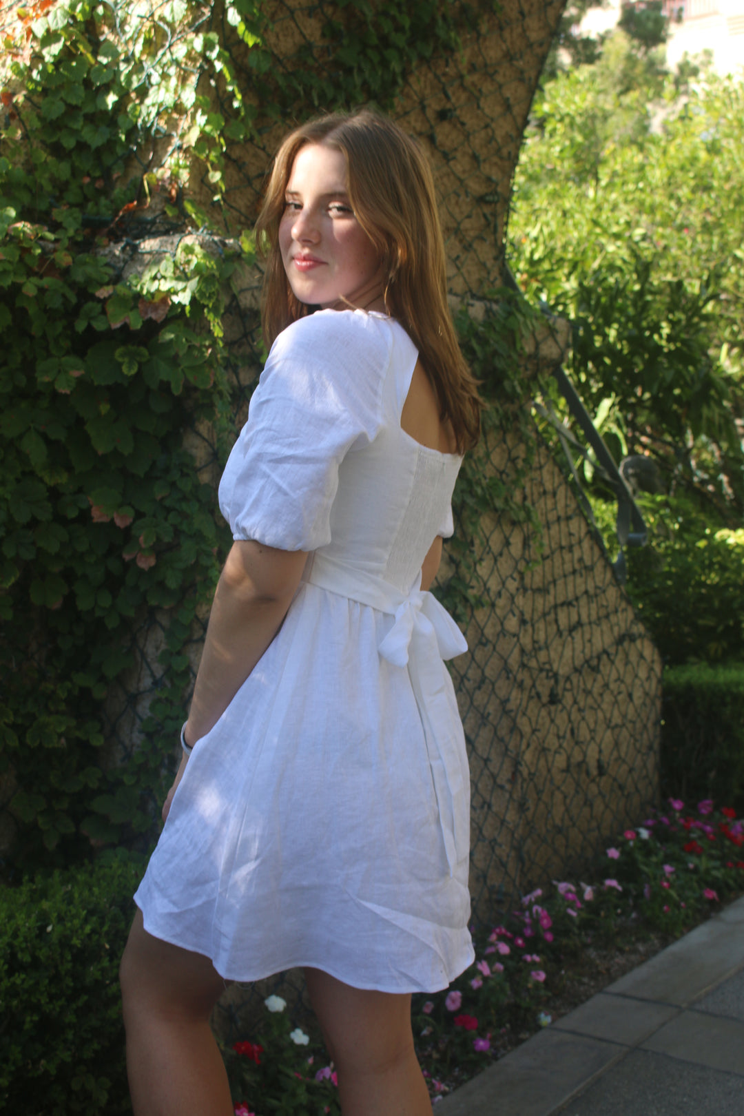 Pauline 100% Linen Dress