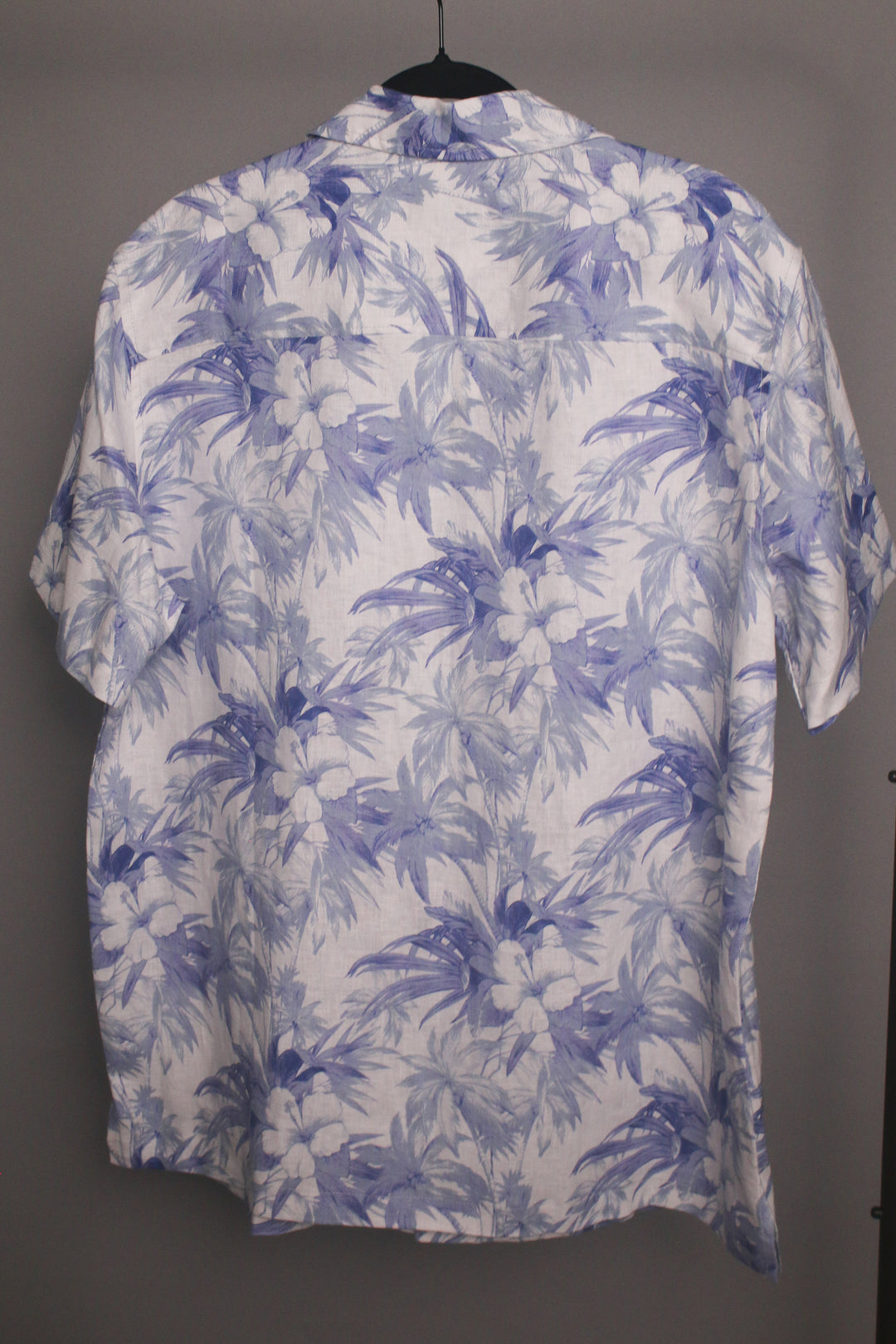 Men’s 100% Linen Collared Button Down Shirt