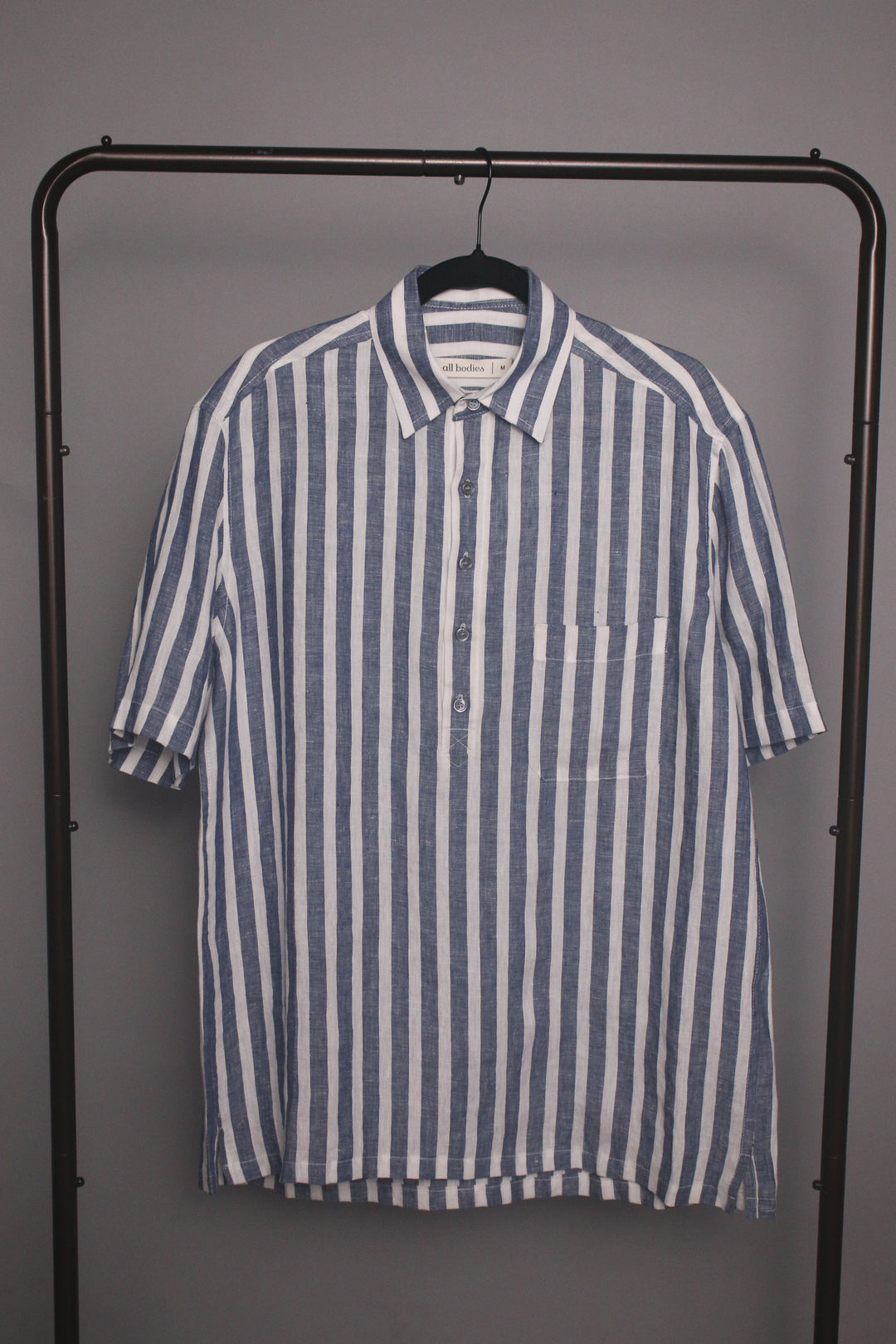 Men's 100% Linen Polo