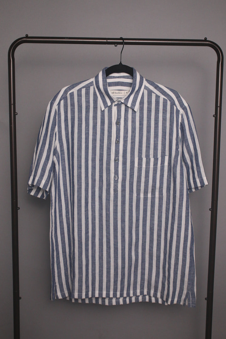 Men's 100% Linen Polo