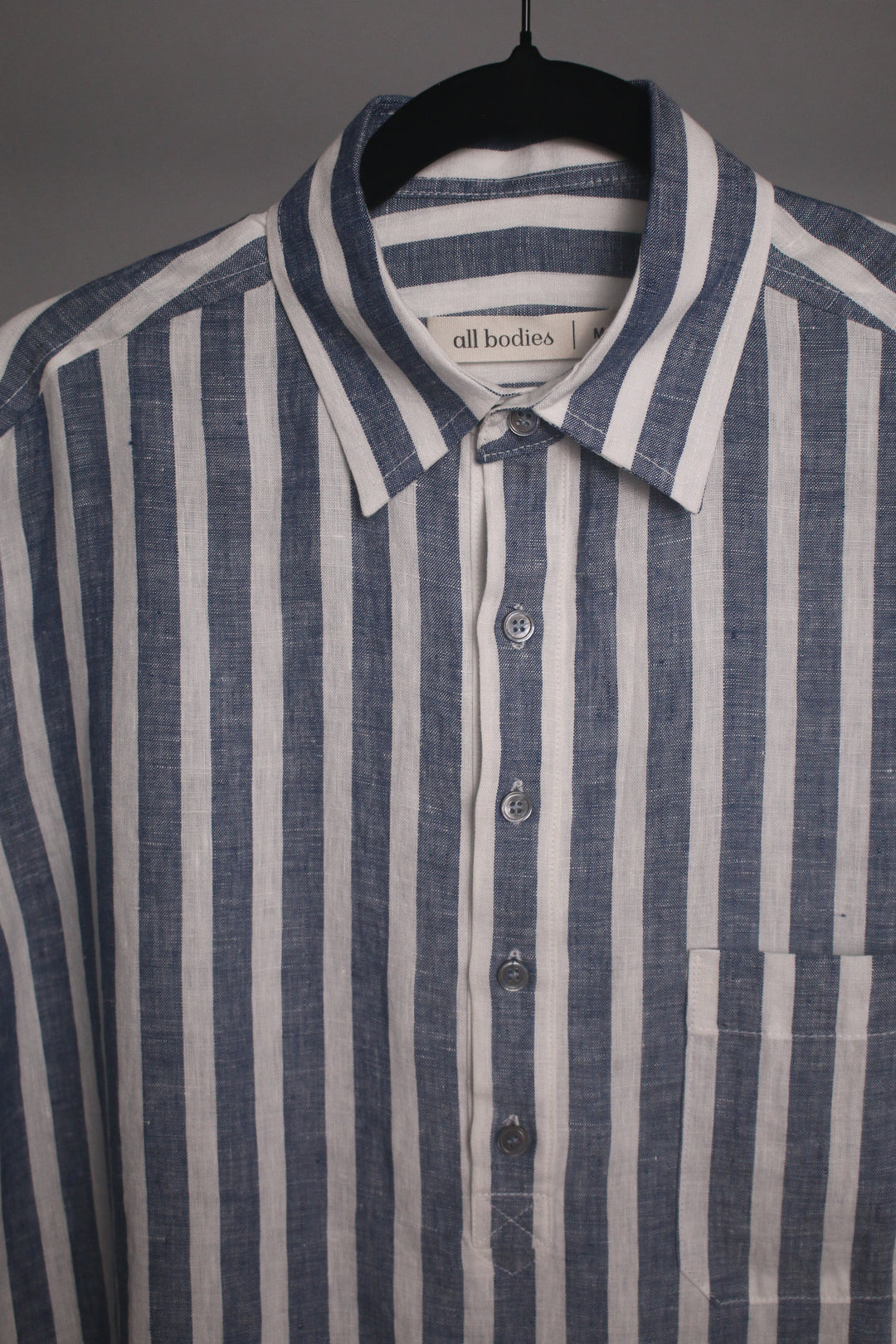 Men's 100% Linen Polo