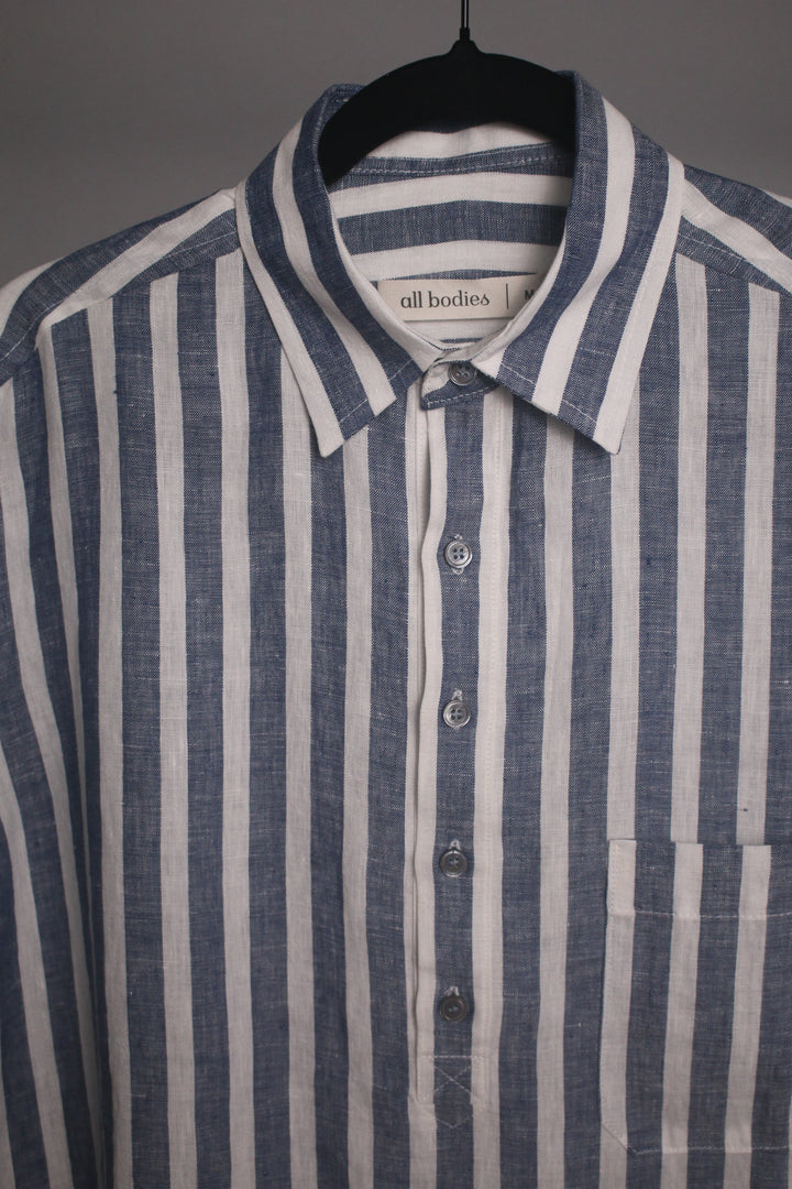 Men's 100% Linen Polo