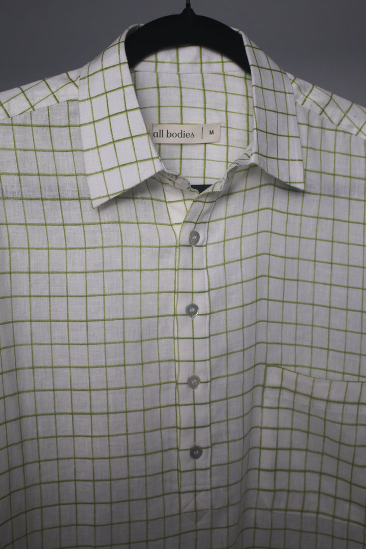 Men's 100% Linen Polo