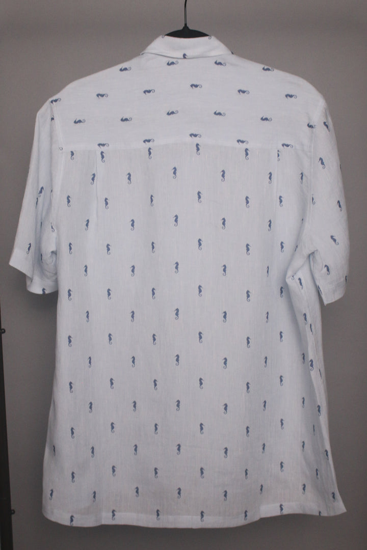 Men's 100% Linen Polo