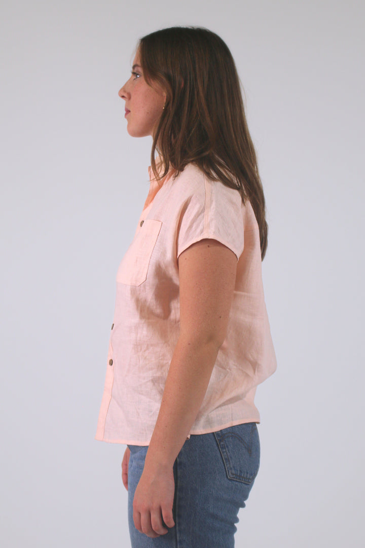 Jenny 100% Linen Top