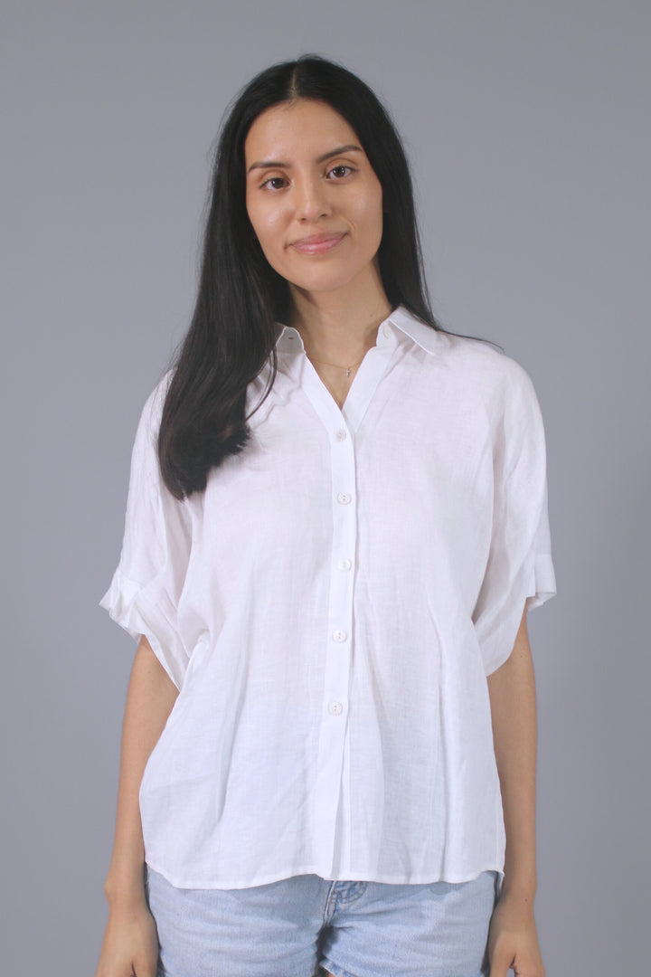 Jessica 100% Linen Top