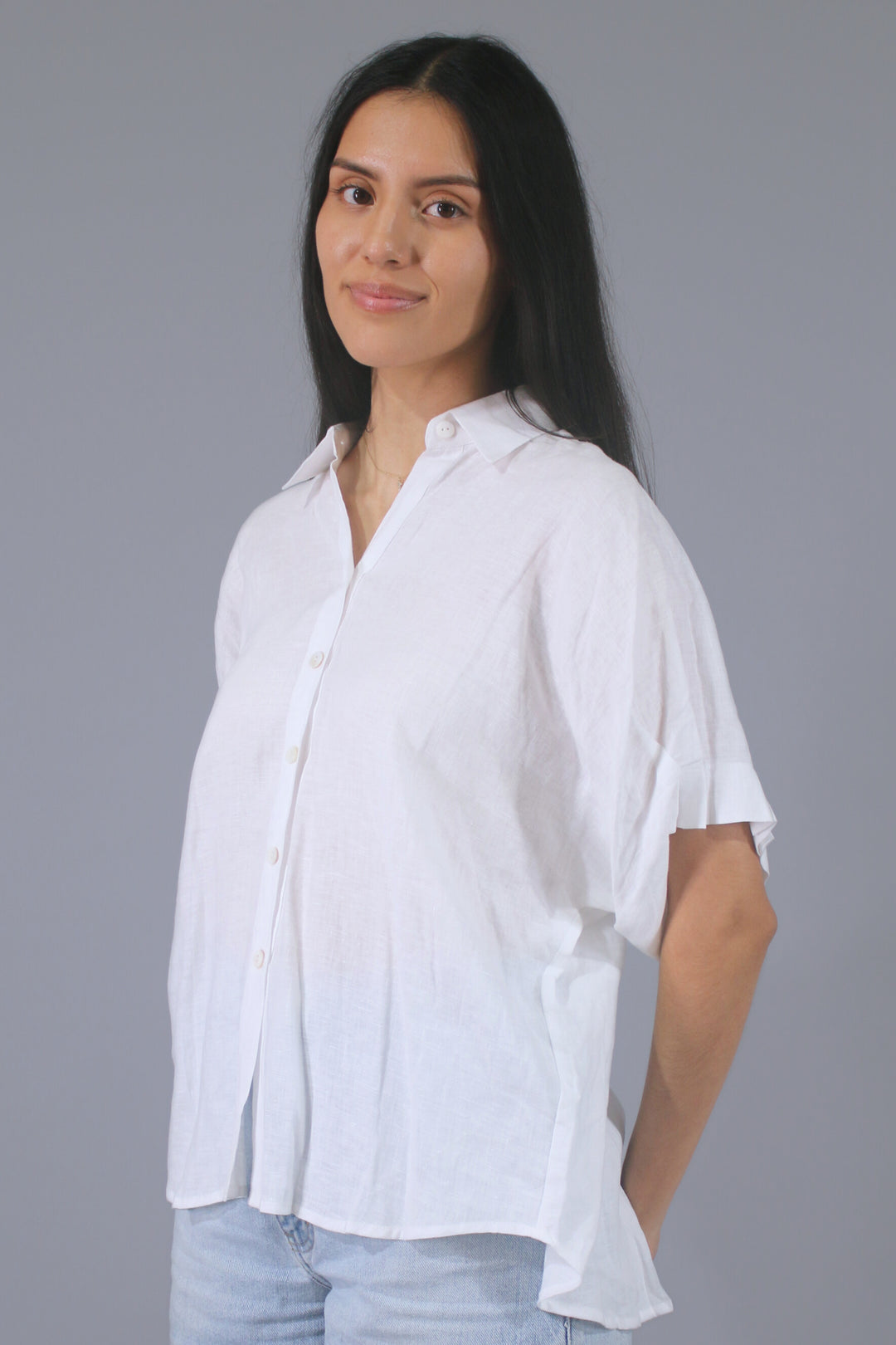 Jessica 100% Linen Top