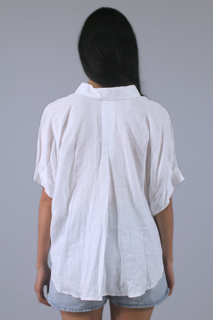 Jessica 100% Linen Top