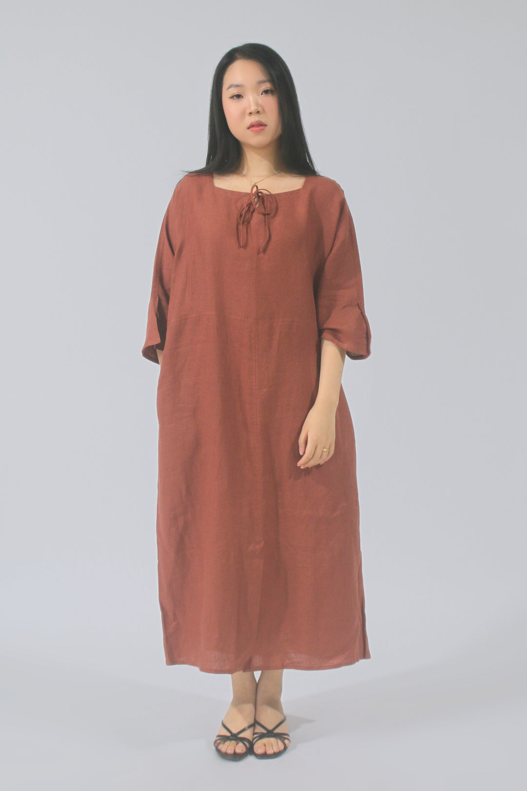 Judy 100% Linen Dress