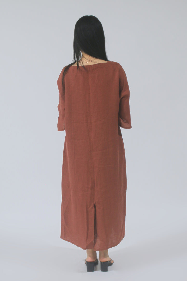 Judy 100% Linen Dress