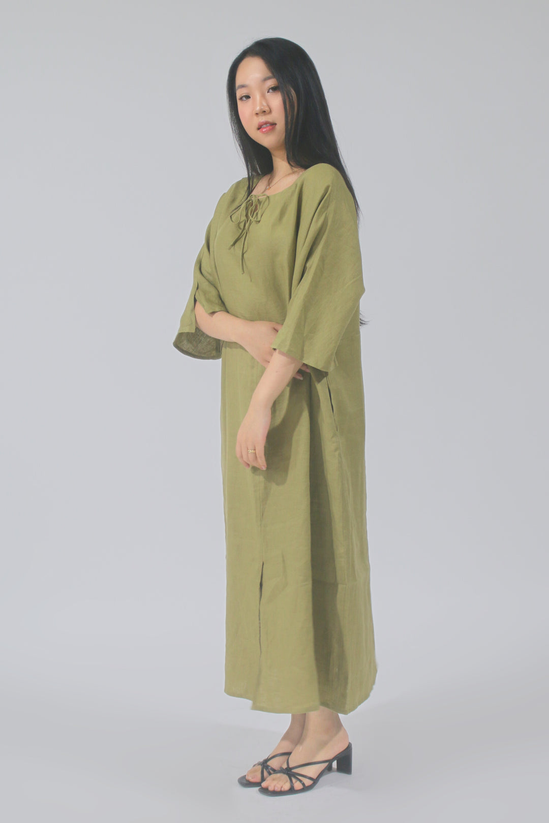 Judy 100% Linen Dress