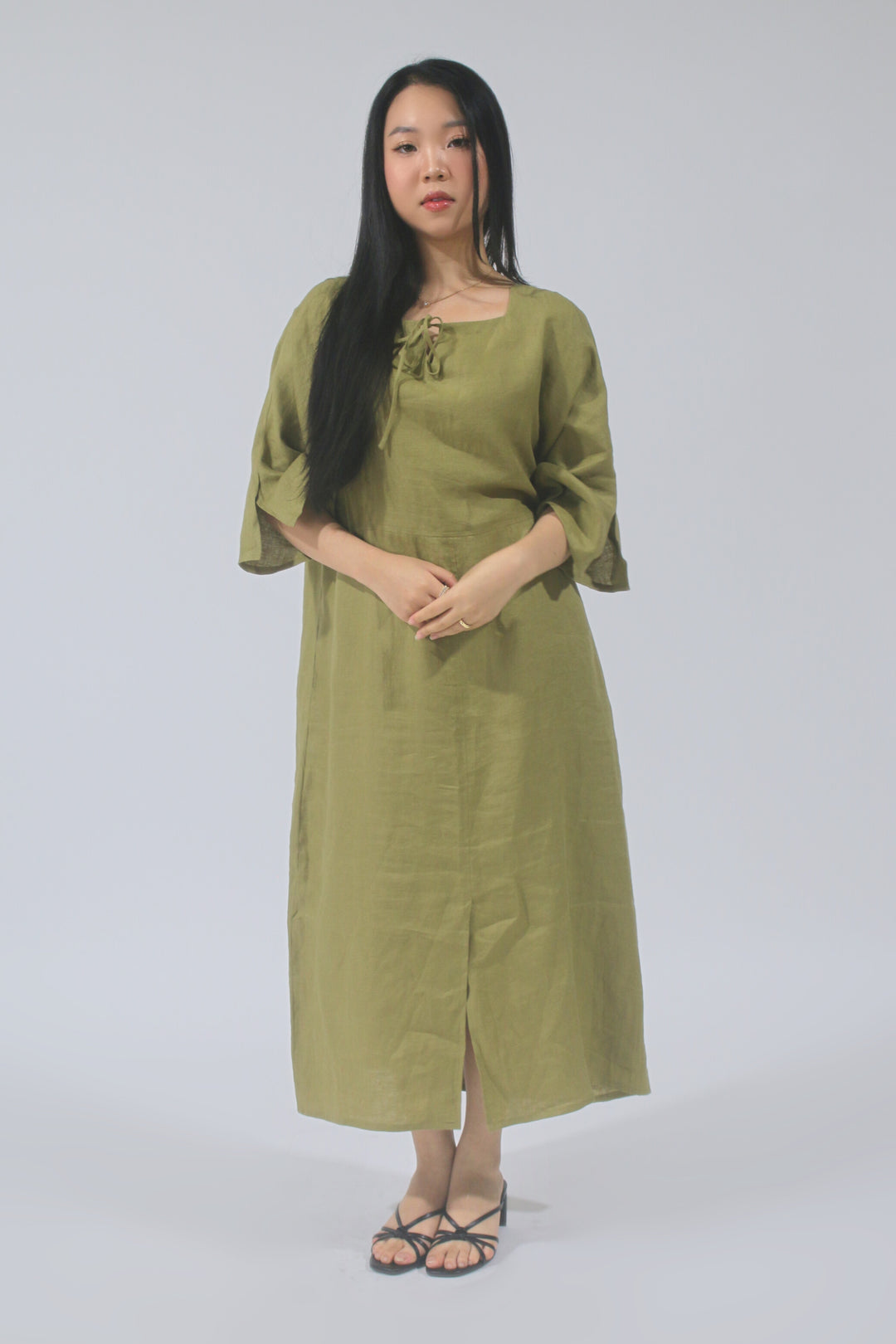 Judy 100% Linen Dress