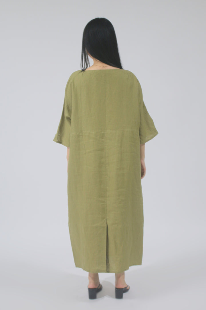 Judy 100% Linen Dress