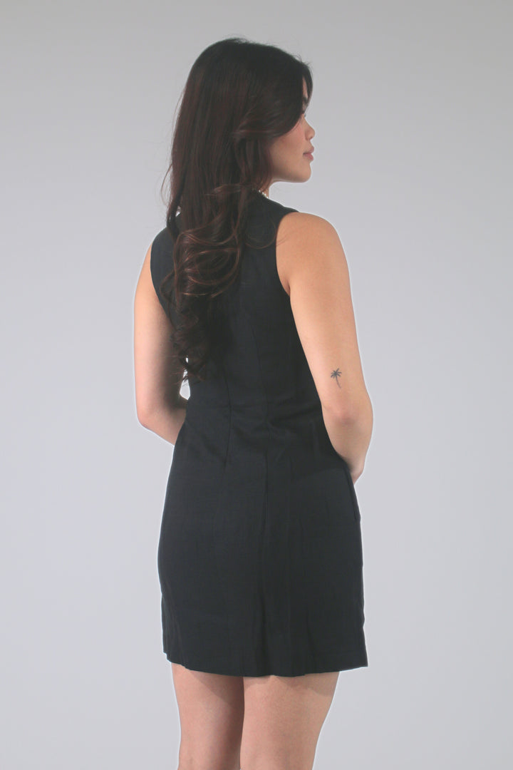 Julie 100% Linen Dress