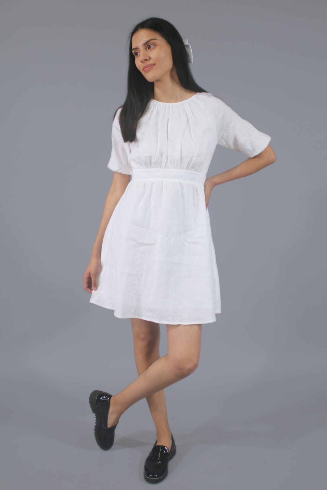 Pauline 100% Linen Dress