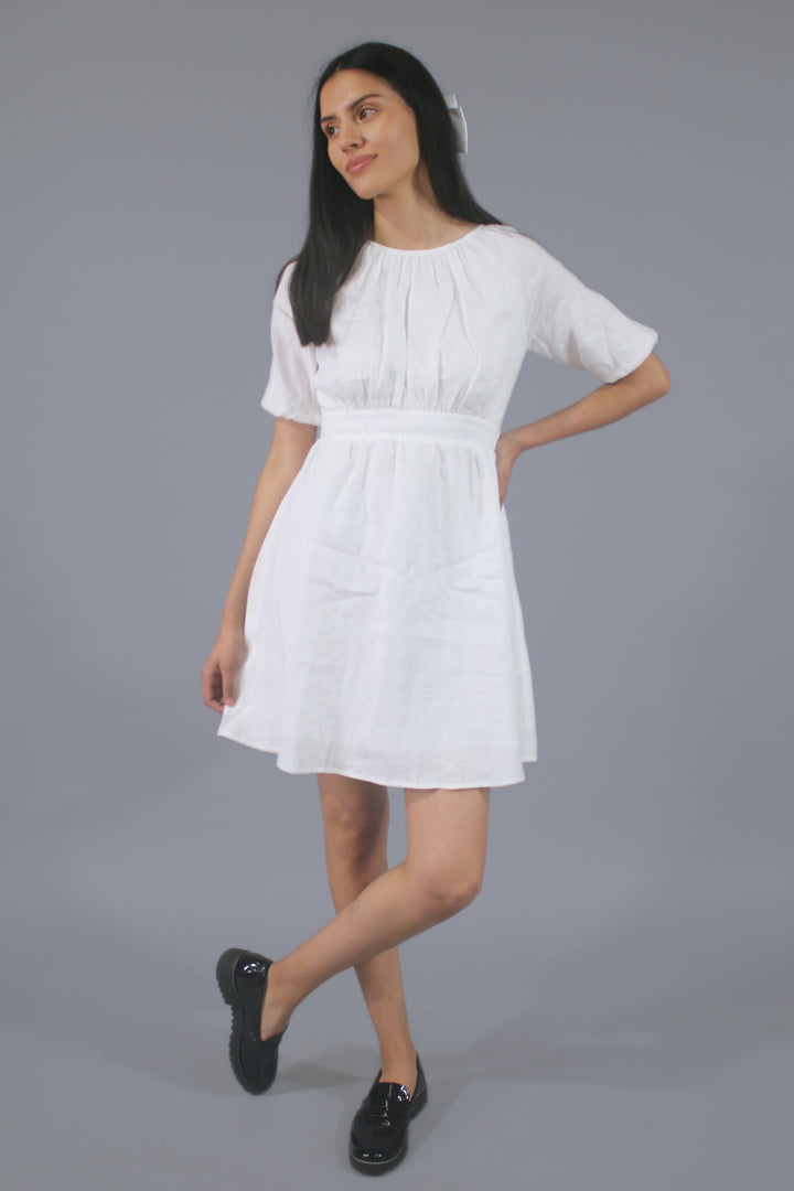 Pauline 100% Linen Dress