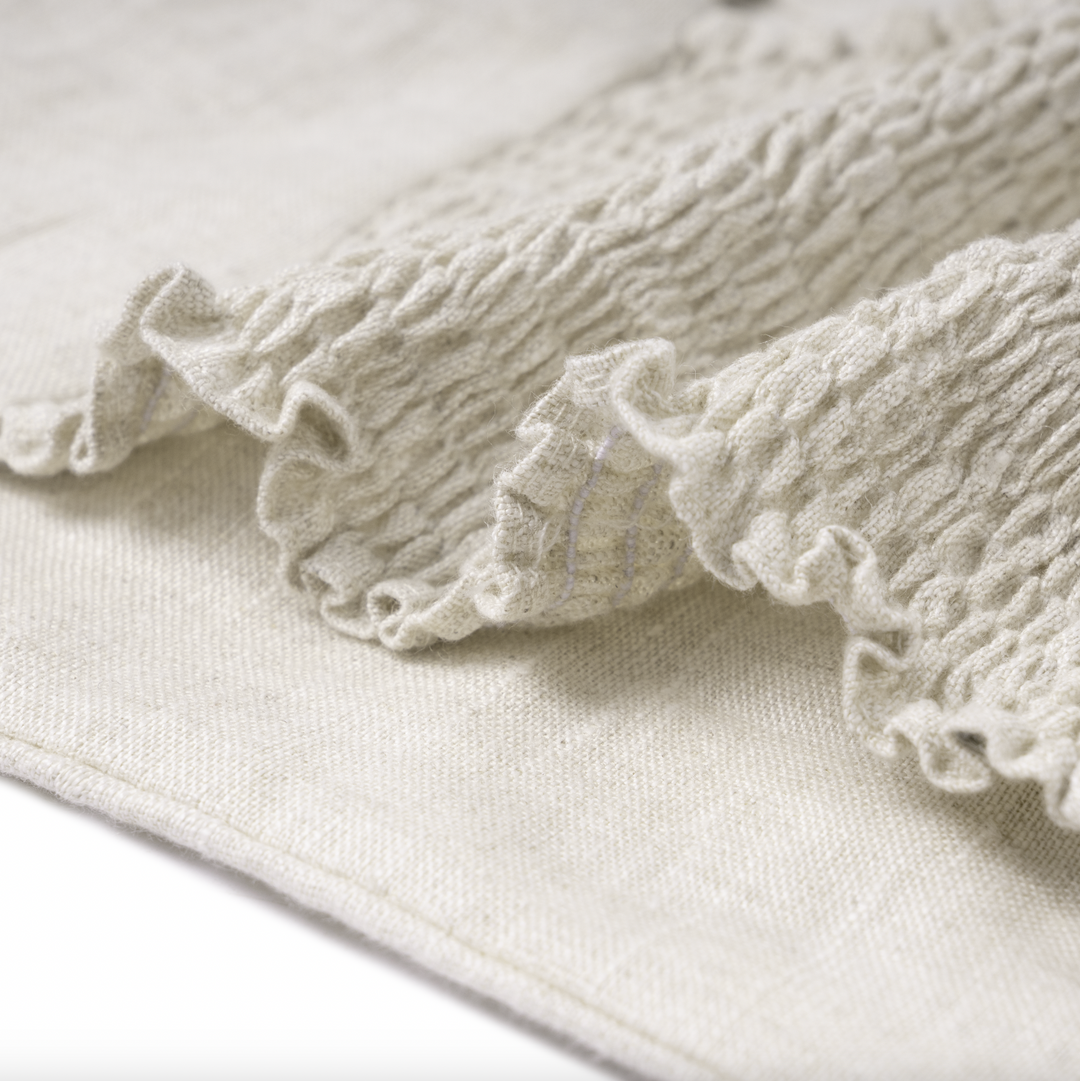 Linen Sweetheart Bralette/ Crop Top | Viviane