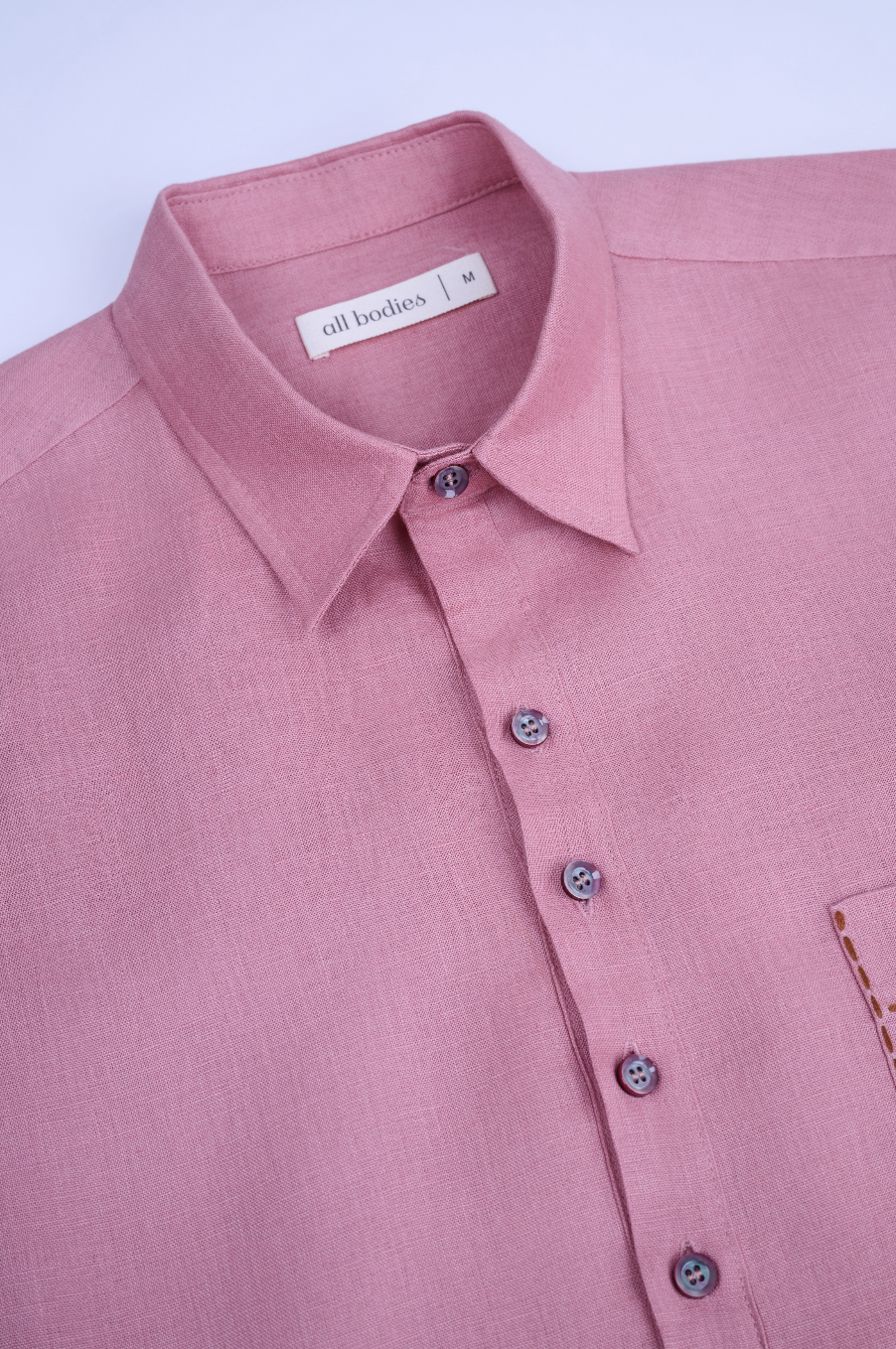 Men's 100% Linen Polo