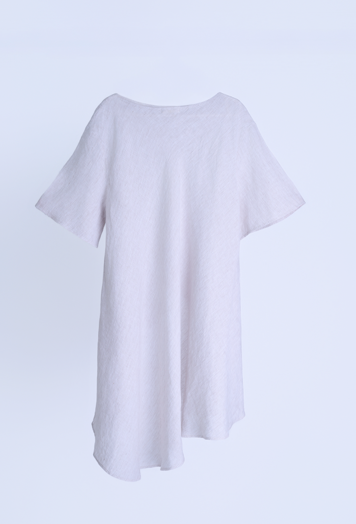 Elise 100% Linen Asymmetrical Top