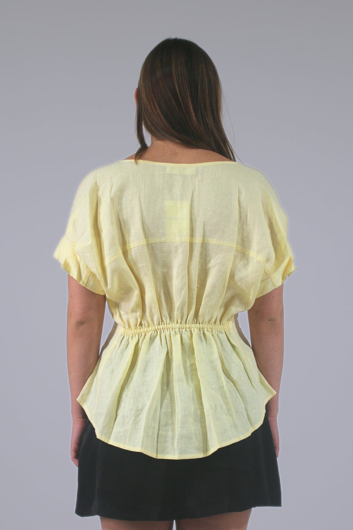 Swan 100% Linen Top