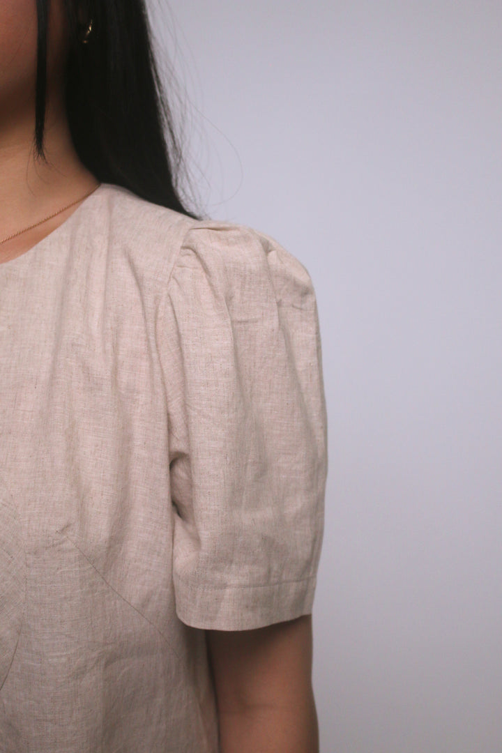 Roselyn 100% Linen Blouse